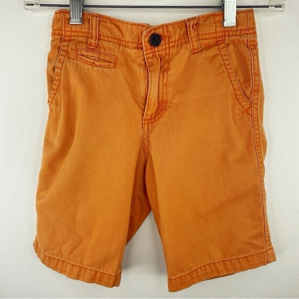 CHEROKEE Boys Kids Quality Orange Khaki Shorts No Stains or Markings Size Boys 7